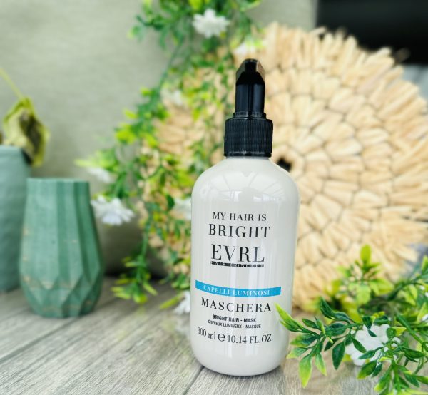 EVRL Bright Hair Mask – Diepvoedend masker dat dof en vermoeid haar revitaliseert, voor intensieve glans en een stralende kleur. Herstelt de natuurlijke vitaliteit van je haar. ✨