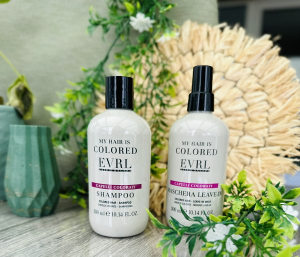 EVRL Colored Hair Duo - shampoo & Leave-in Mask - Afbeelding 2